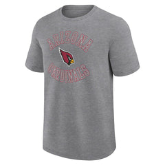 Arizona Cardinals Logo Athletic Success T-Shirt - Heather Gray - NFL