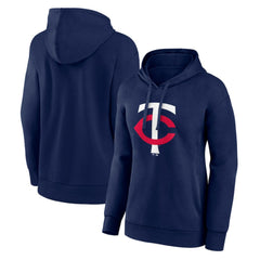 Minnesota Twins Women's Core Logo Pullover Hoodie Outlet