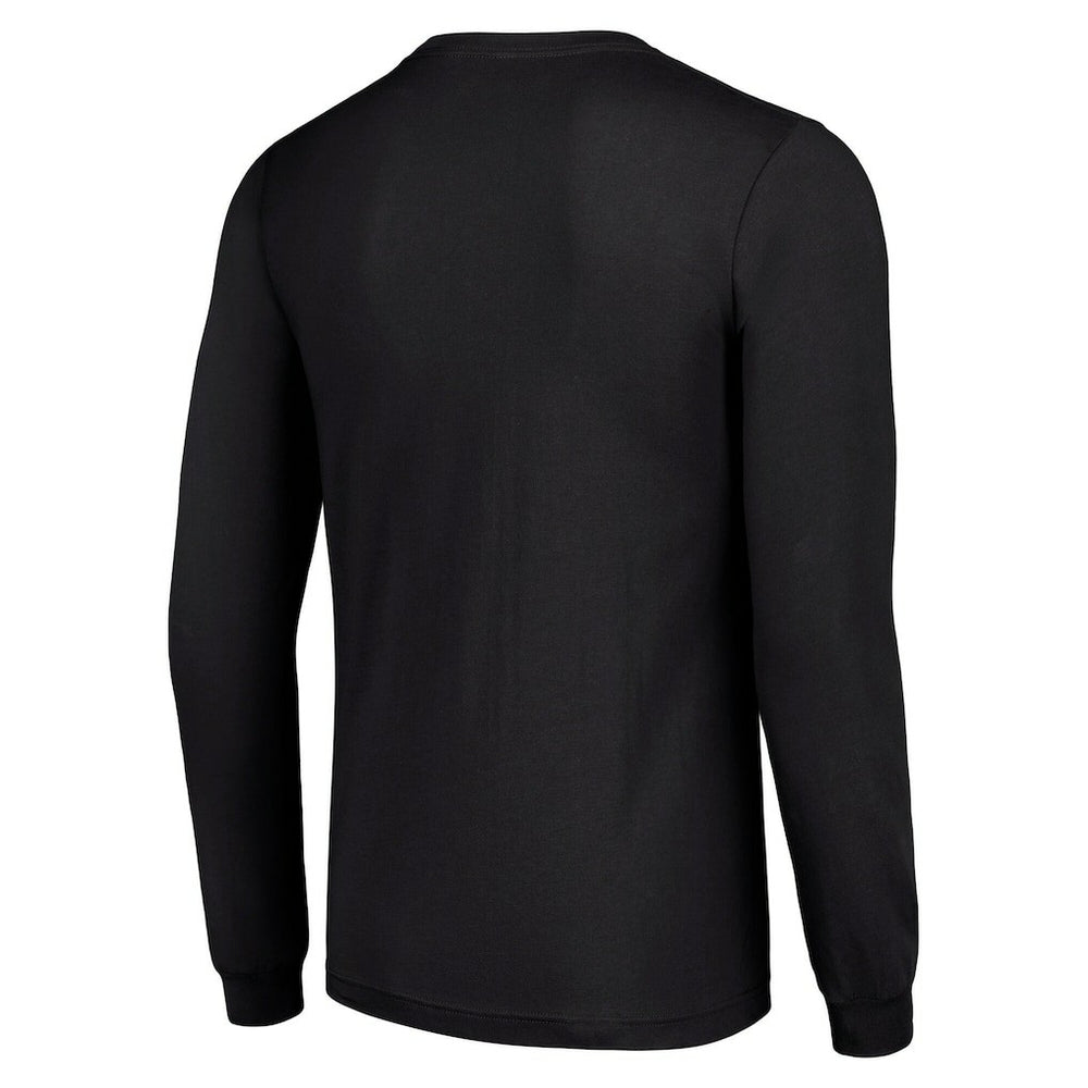 Pittsburgh Steelers Starter Shield Logo Long Sleeve T-Shirt - Black - NFL