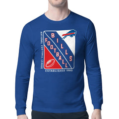Buffalo Bills Starter Shield Logo Long Sleeve T-Shirt - Royal - NFL