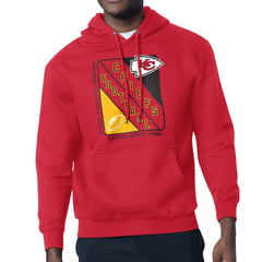 Kansas City Chiefs Starter Shield Logo Pullover Hoodie - Red - NFL