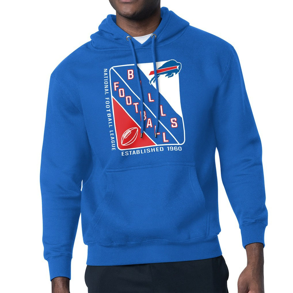 Buffalo Bills Starter Shield Logo Pullover Hoodie - Royal - NFL