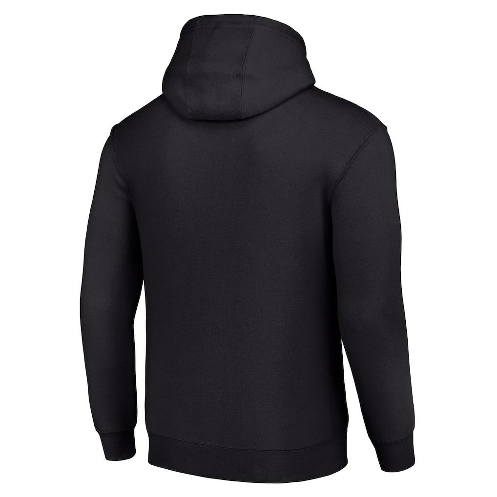 Carolina Panthers Starter Shield Logo Pullover Hoodie - Black - NFL