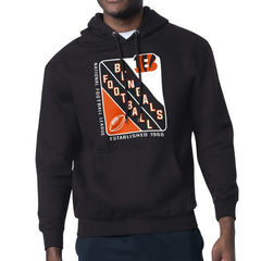Cincinnati Bengals Starter Shield Logo Pullover Hoodie - Black - NFL