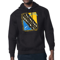 Los Angeles Chargers Starter Shield Logo Pullover Hoodie - Black - NFL
