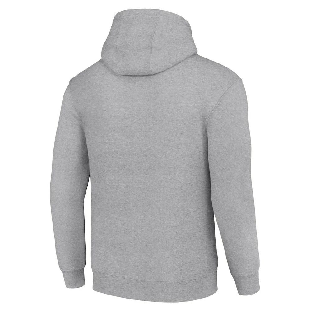 Green Bay Packers Starter Shield Logo Pullover Hoodie - Heather Gray - NFL