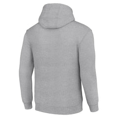 Minnesota Vikings Starter Shield Logo Pullover Hoodie - Heather Gray - NFL
