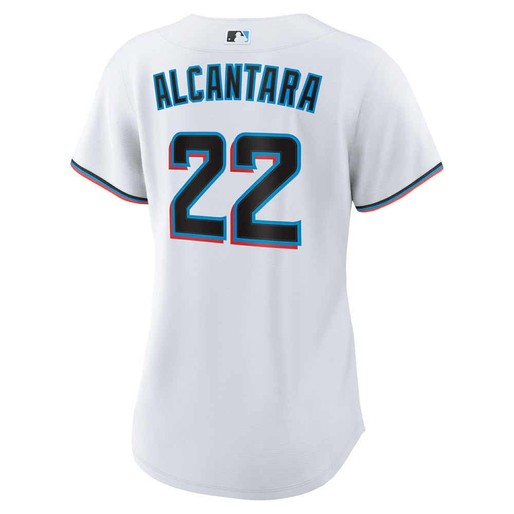 Sandy Alcantara Miami Marlins Nike Women's Home Replica Player Jersey Near Me