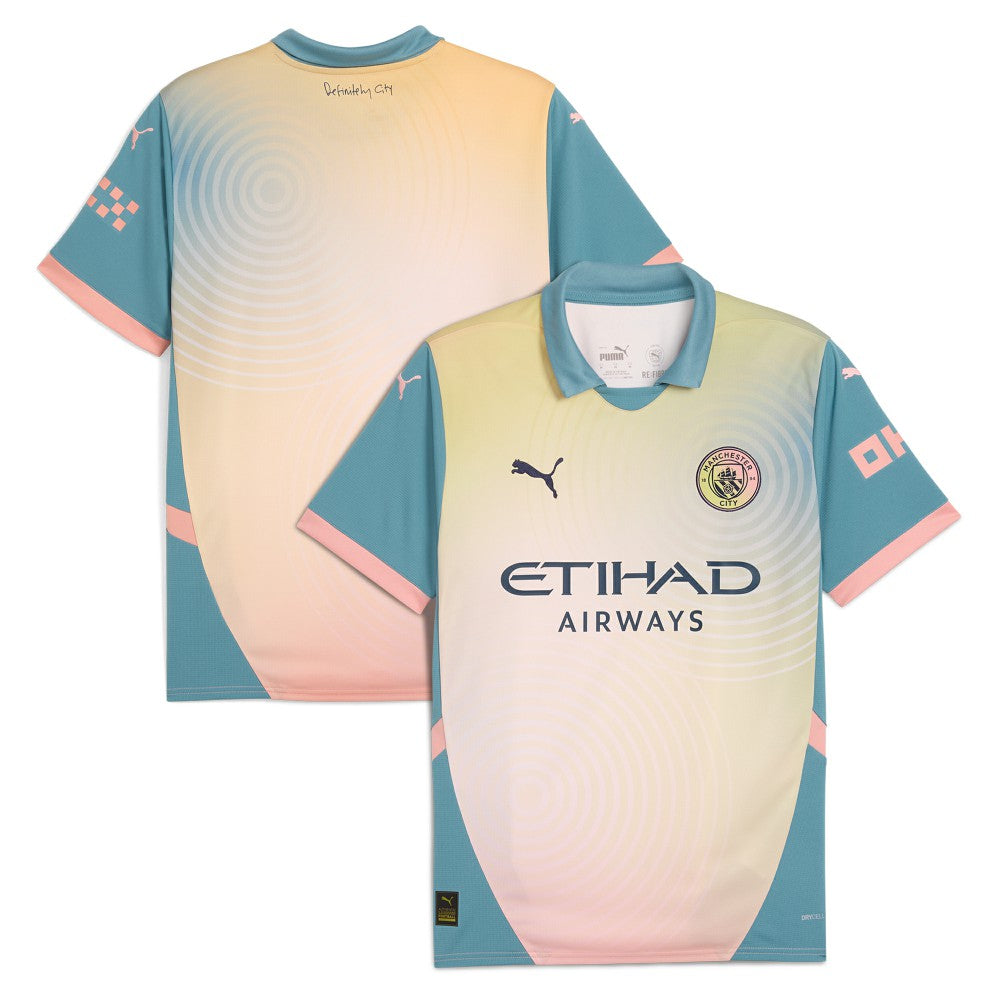 Puma - Manchester City 2024/25 Fourth Replica Jersey - Blue
