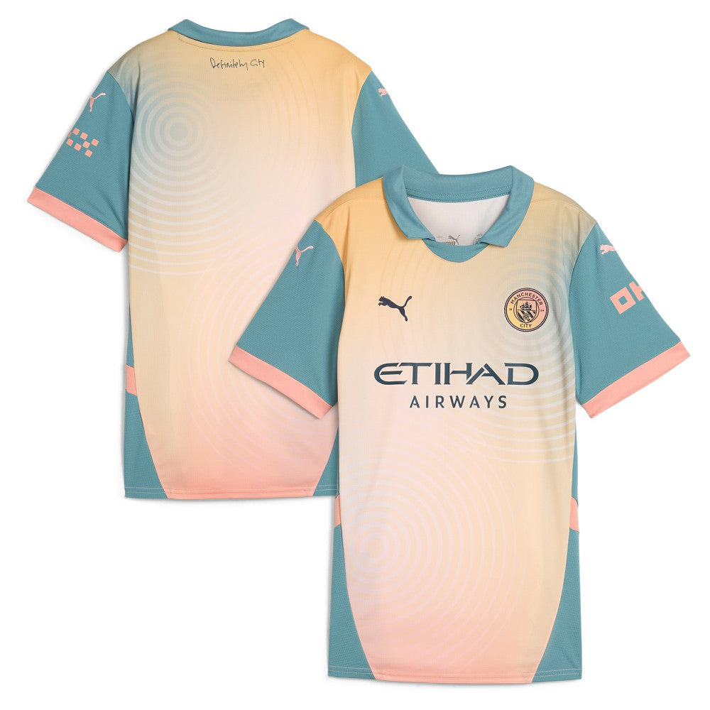 Puma - Manchester City Women's 2024/25 Fourth Replica Jersey - Blue
