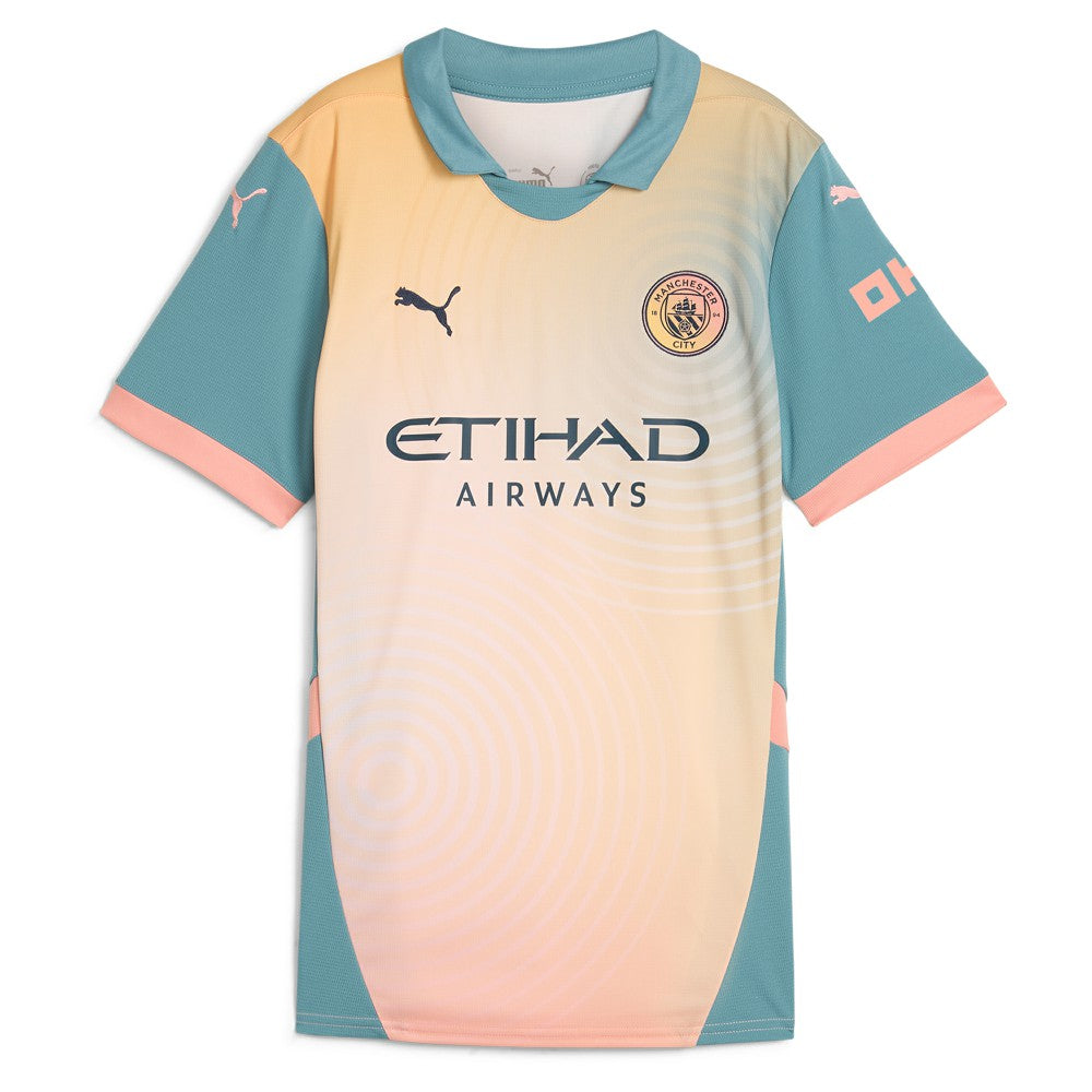 Puma - Manchester City Women's 2024/25 Fourth Replica Jersey - Blue