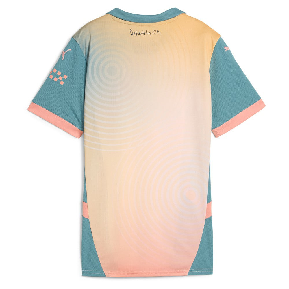 Puma - Manchester City Women's 2024/25 Fourth Replica Jersey - Blue