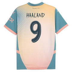 Puma - Erling Haaland Manchester City 2024/25 Fourth Replica Player Jersey - Blue