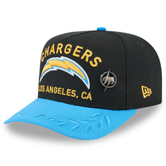 Los Angeles Chargers New Era 2025 NFL Draft On Stage A-Frame 59FIFTY Fitted Hat - Black/Powder Blue - NFL