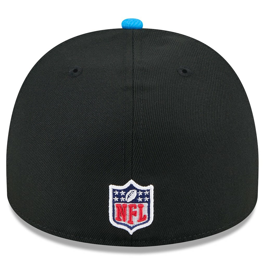Detroit Lions New Era 2025 NFL Draft On Stage A-Frame 59FIFTY Fitted Hat - Black/Blue - NFL