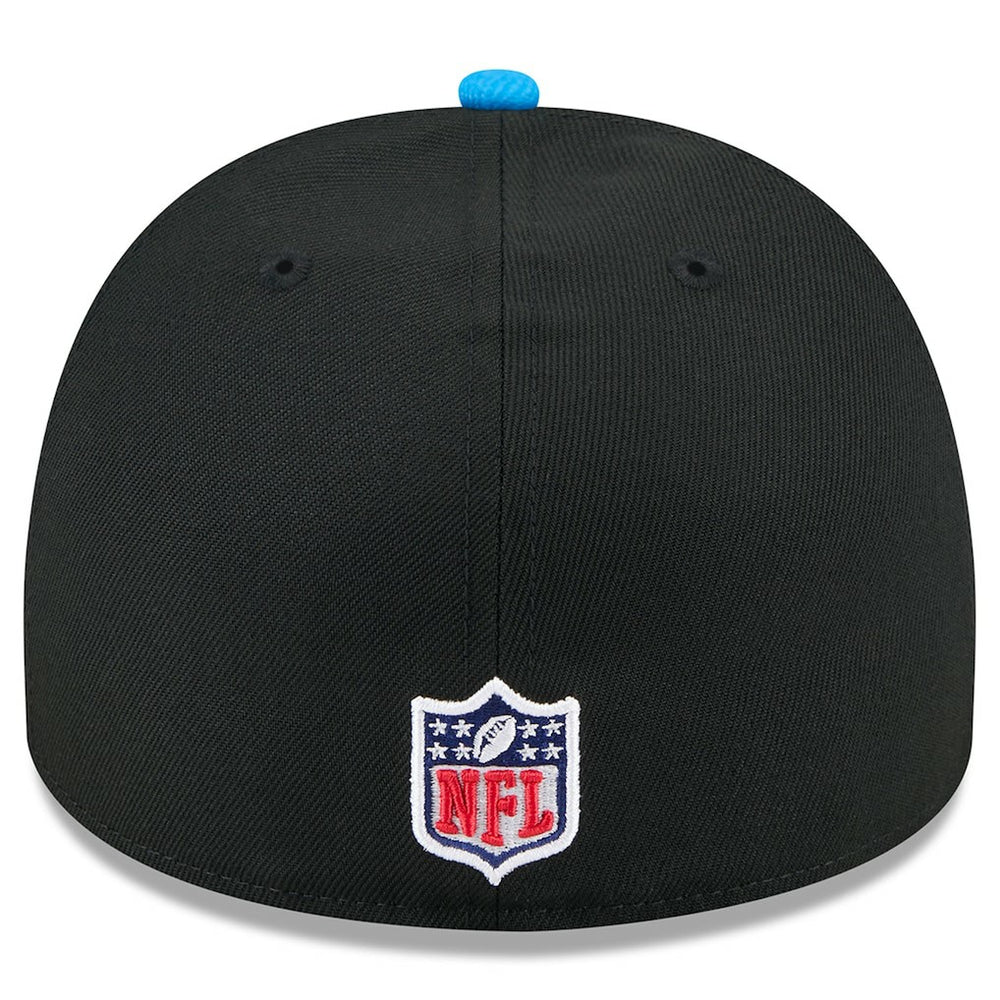Detroit Lions New Era 2025 NFL Draft On Stage A-Frame 59FIFTY Fitted Hat - Black/Blue - NFL