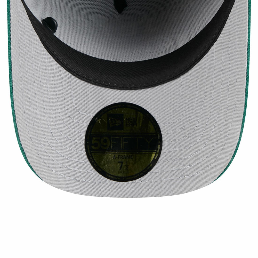 New York Jets New Era 2025 NFL Draft On Stage A-Frame 59FIFTY Fitted Hat - Black/Green - NFL