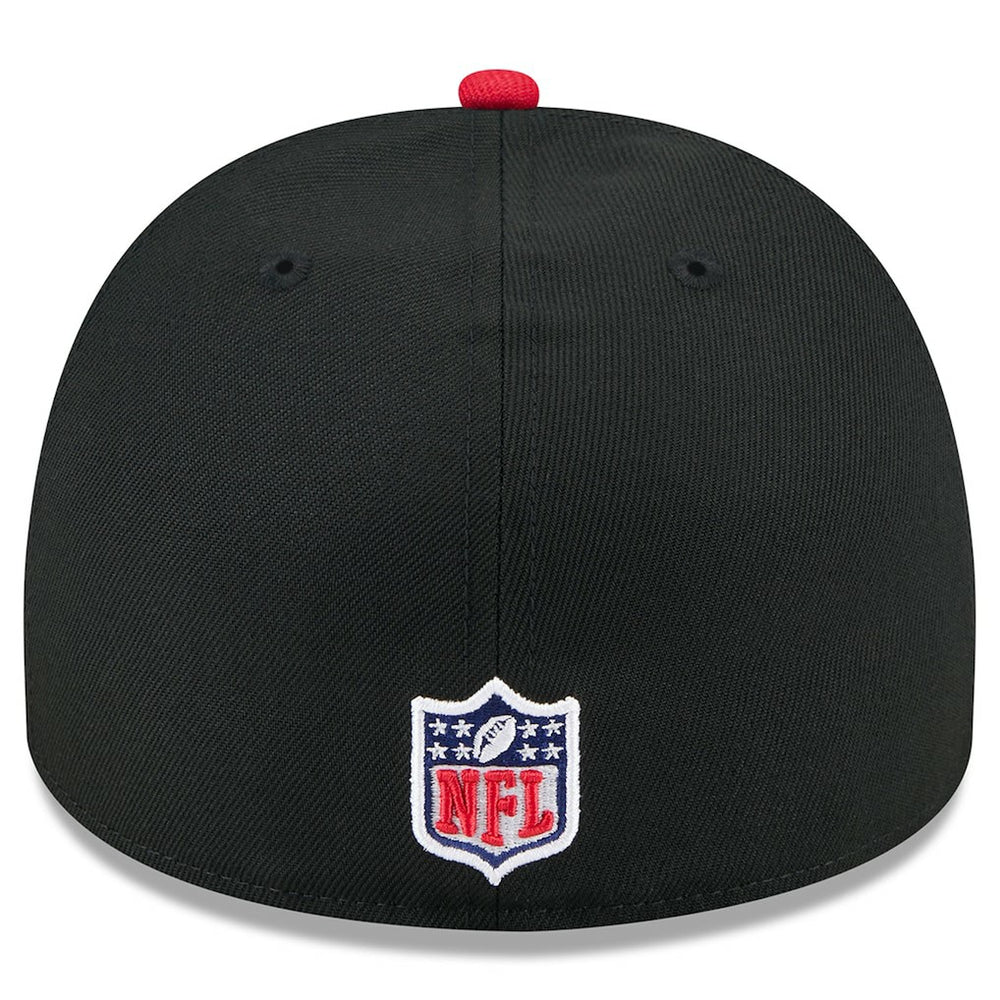 Atlanta Falcons New Era 2025 NFL Draft On Stage A-Frame 59FIFTY Fitted Hat - Black/Red - NFL