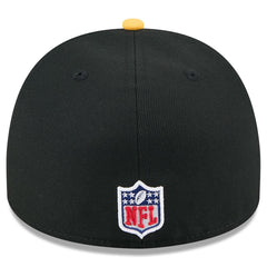 Pittsburgh Steelers New Era 2025 NFL Draft On Stage A-Frame 59FIFTY Fitted Hat - Black/Gold - NFL