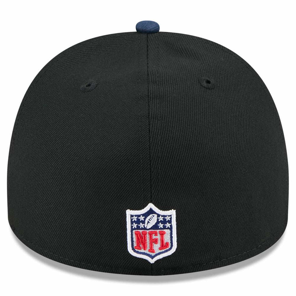 Tennessee Titans New Era 2025 NFL Draft On Stage A-Frame 59FIFTY Fitted Hat - Black/Navy - NFL