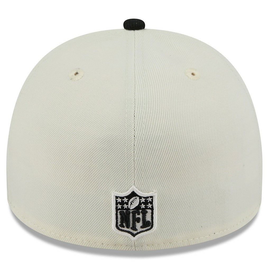 Cincinnati Bengals New Era 2025 NFL Draft A-Frame 59FIFTY Fitted Hat - Cream/Black - NFL