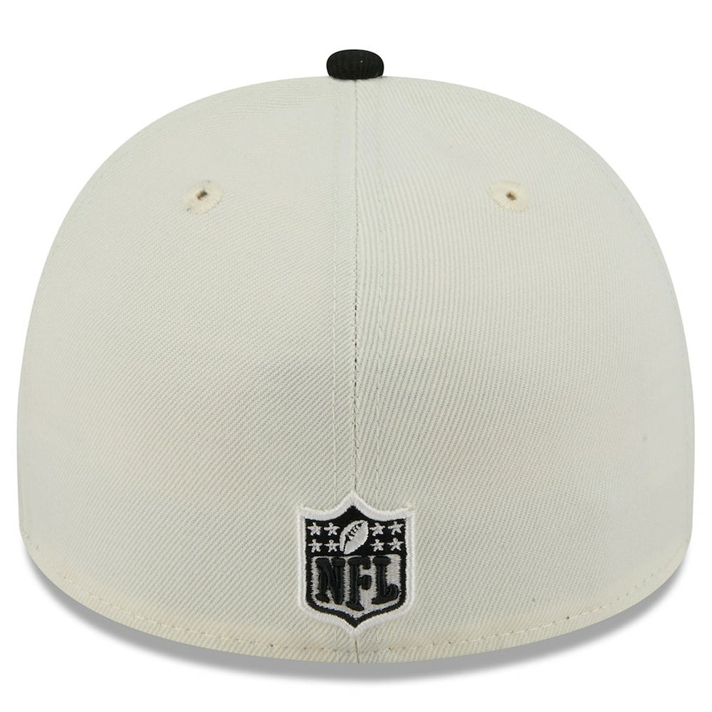 Cincinnati Bengals New Era 2025 NFL Draft A-Frame 59FIFTY Fitted Hat - Cream/Black - NFL