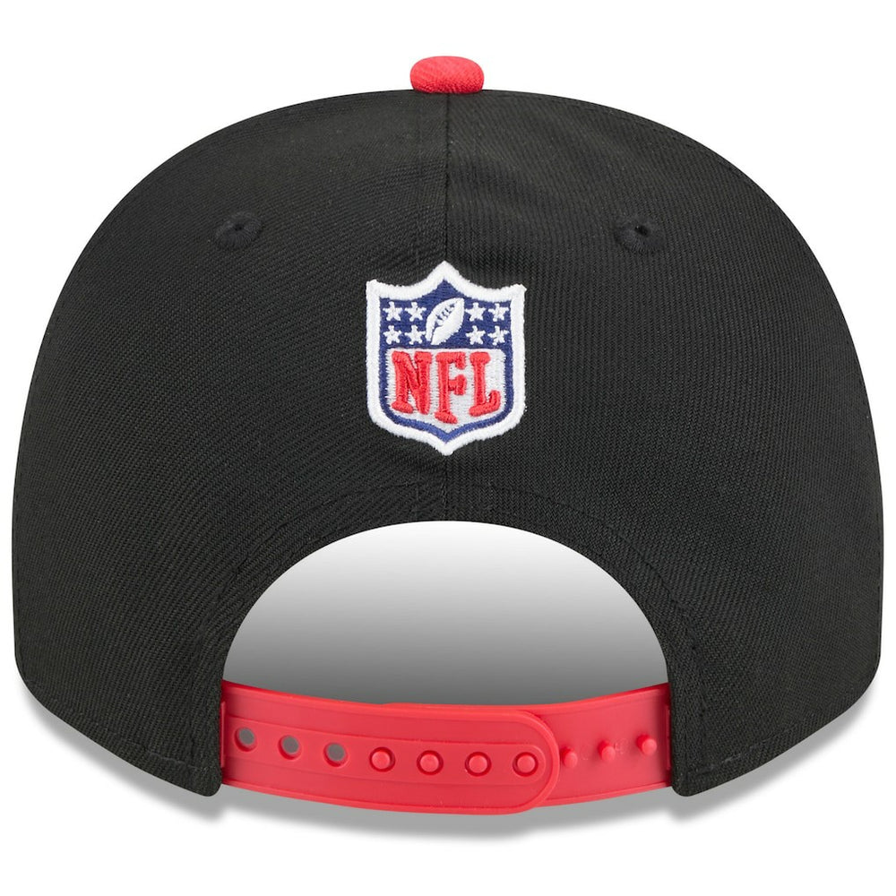 Kansas City Chiefs New Era 2025 NFL Draft A-Frame 9FIFTY Snapback Hat - Black/Red - NFL