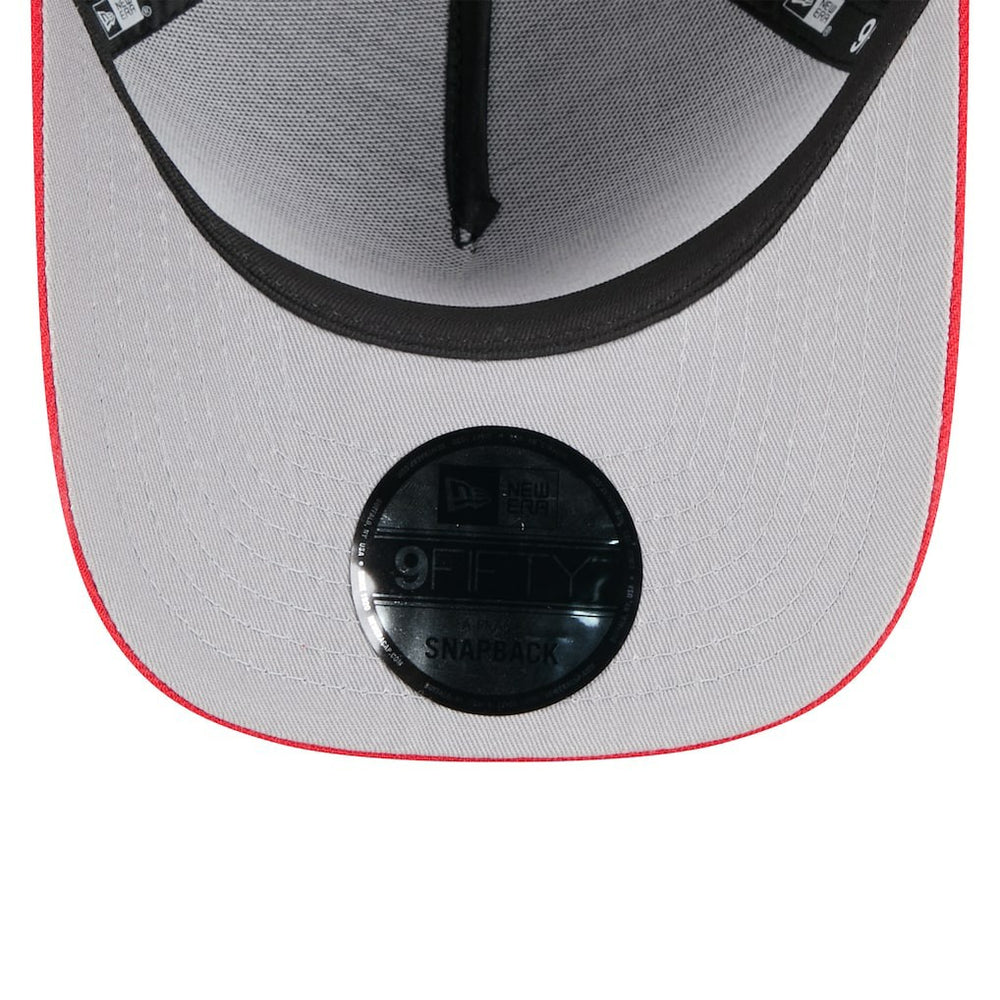 Kansas City Chiefs New Era 2025 NFL Draft A-Frame 9FIFTY Snapback Hat - Black/Red - NFL