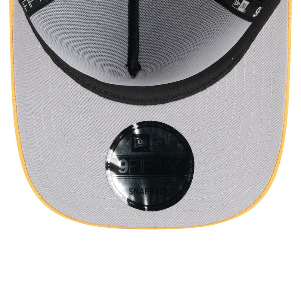 Pittsburgh Steelers New Era 2025 NFL Draft A-Frame 9FIFTY Snapback Hat - Black/Gold - NFL
