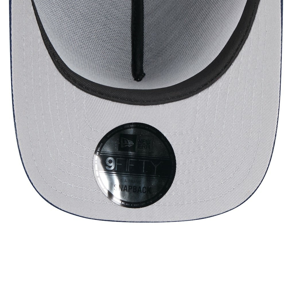 Seattle Seahawks New Era 2025 NFL Draft A-Frame 9FIFTY Snapback Hat - Black/College Navy - NFL