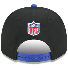 Buffalo Bills New Era 2025 NFL Draft A-Frame 9FIFTY Snapback Hat - Black/Royal - NFL