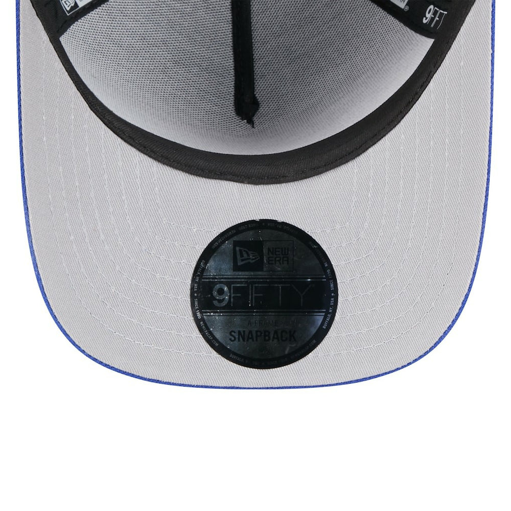 Buffalo Bills New Era 2025 NFL Draft A-Frame 9FIFTY Snapback Hat - Black/Royal - NFL