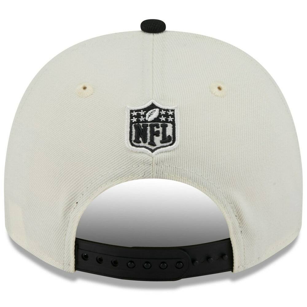 New Orleans Saints New Era 2025 NFL Draft A-Frame 9FIFTY Snapback Hat - Cream/Black - NFL
