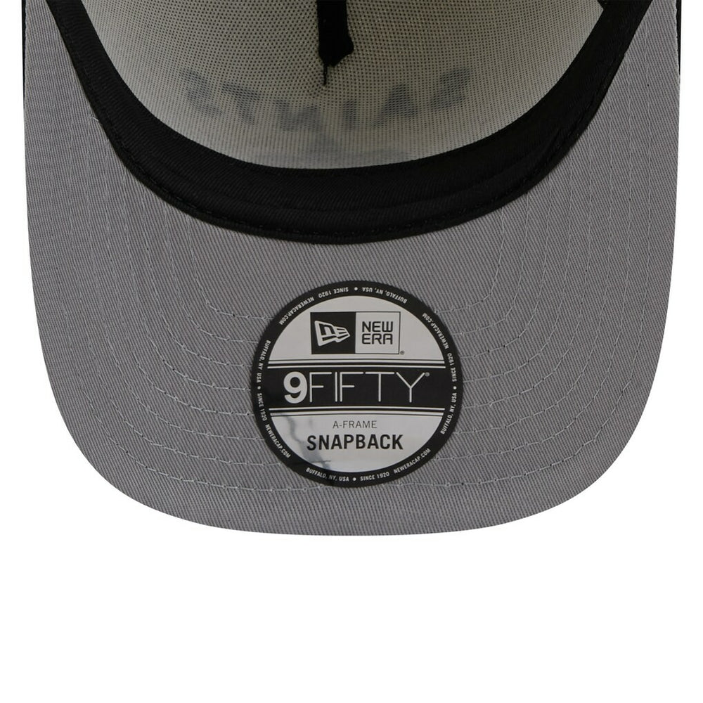 New Orleans Saints New Era 2025 NFL Draft A-Frame 9FIFTY Snapback Hat - Cream/Black - NFL