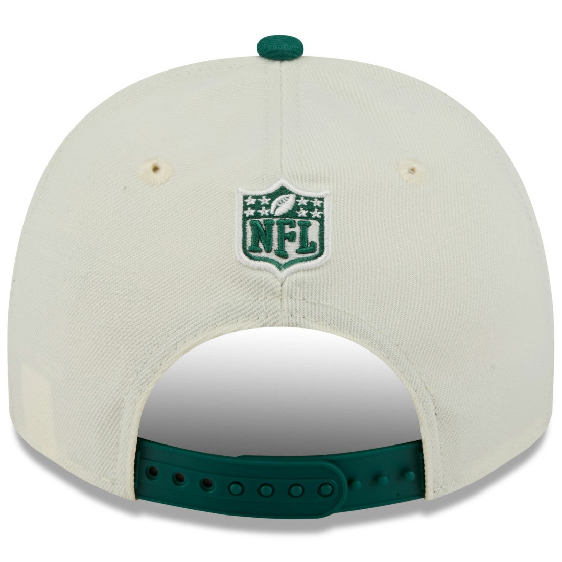 New York Jets New Era 2025 NFL Draft A-Frame 9FIFTY Snapback Hat - Cream/Green - NFL
