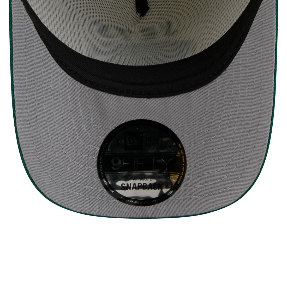 New York Jets New Era 2025 NFL Draft A-Frame 9FIFTY Snapback Hat - Cream/Green - NFL