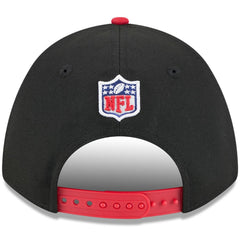 Kansas City Chiefs New Era 2025 NFL Draft 9FORTY A-Frame M-Crown Adjustable Hat - Black/Red - NFL