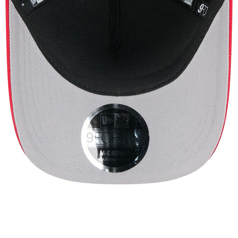 Kansas City Chiefs New Era 2025 NFL Draft 9FORTY A-Frame M-Crown Adjustable Hat - Black/Red - NFL