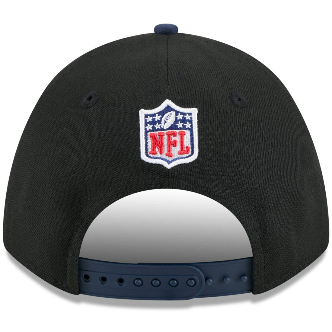 Tennessee Titans New Era 2025 NFL Draft 9FORTY A-Frame M-Crown Adjustable Hat - Black/Navy - NFL