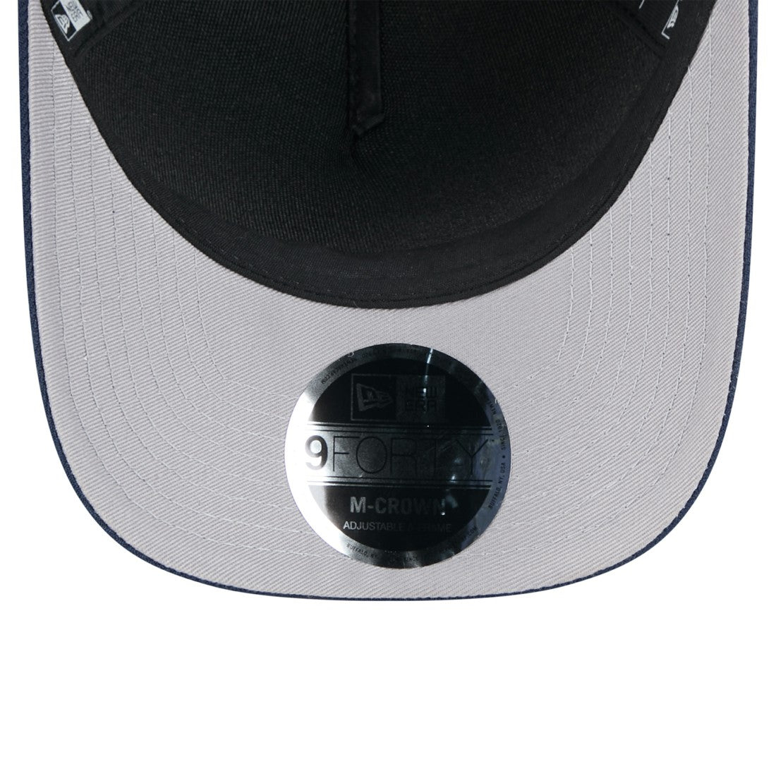 Tennessee Titans New Era 2025 NFL Draft 9FORTY A-Frame M-Crown Adjustable Hat - Black/Navy - NFL