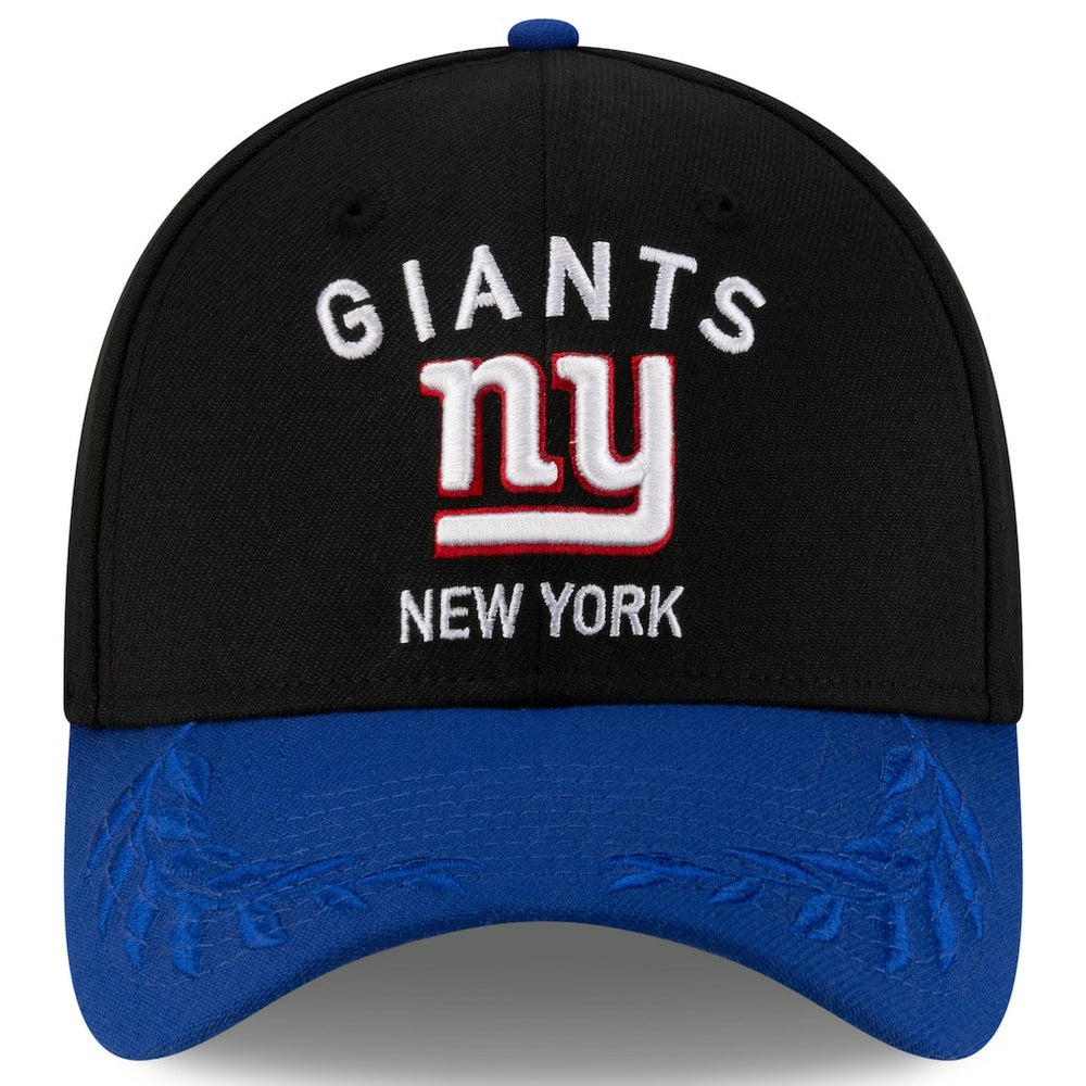 New York Giants New Era 2025 NFL Draft 39THIRTY Flex Hat - Black/Royal - NFL