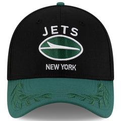 New York Jets New Era 2025 NFL Draft 39THIRTY Flex Hat - Black/Green - NFL
