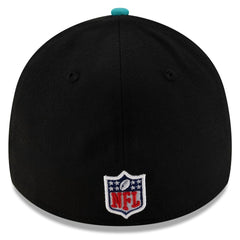 Miami Dolphins New Era 2025 NFL Draft 39THIRTY Flex Hat - Black/Aqua - NFL