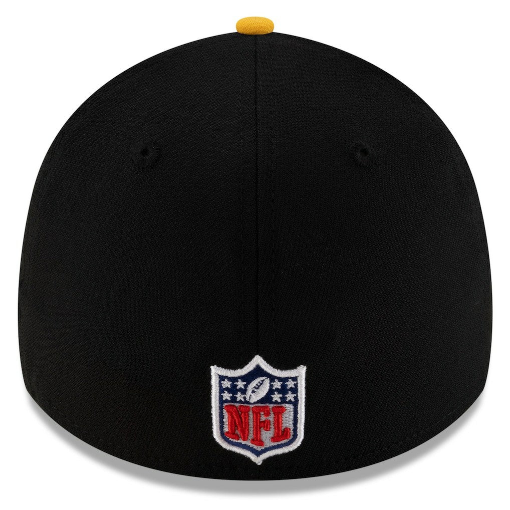 Pittsburgh Steelers New Era 2025 NFL Draft 39THIRTY Flex Hat - Black/Gold - NFL