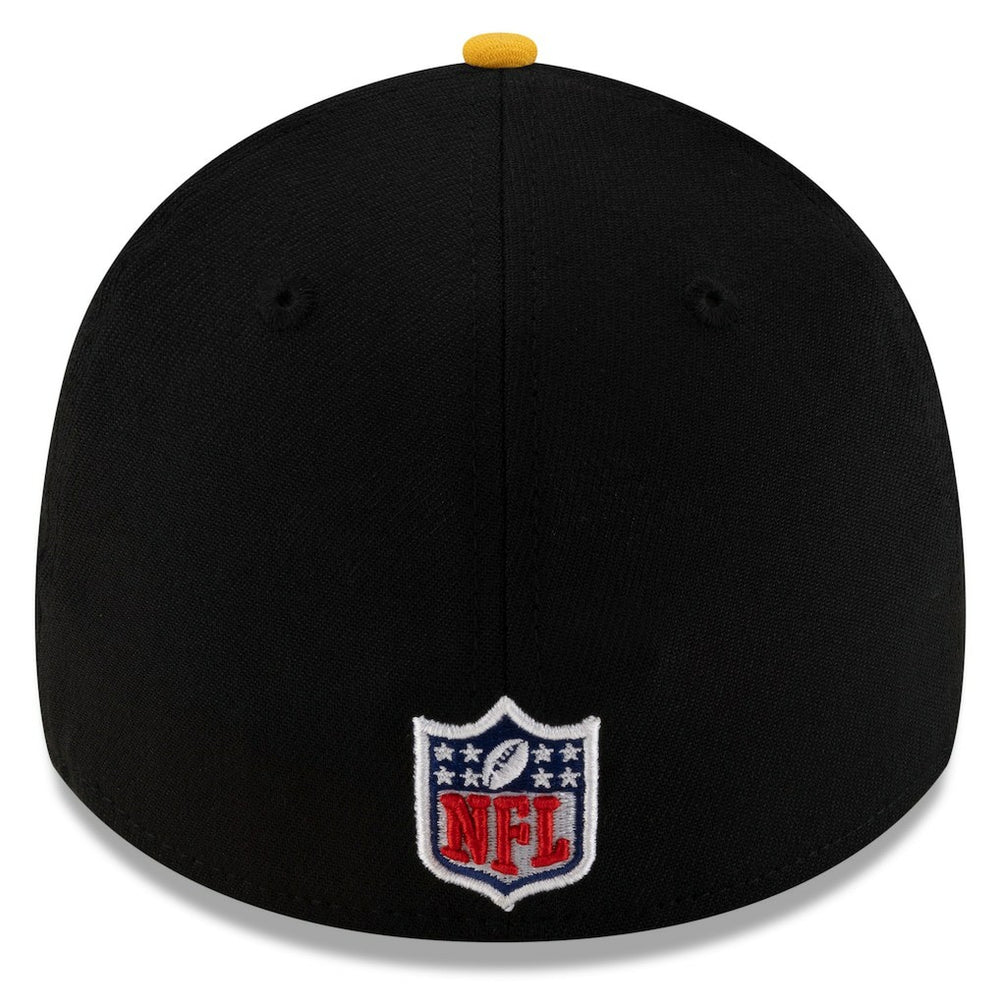 Pittsburgh Steelers New Era 2025 NFL Draft 39THIRTY Flex Hat - Black/Gold - NFL