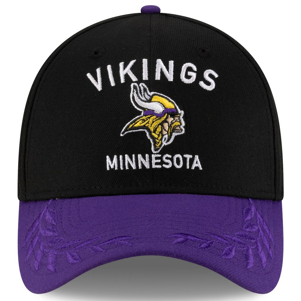 Minnesota Vikings New Era 2025 NFL Draft 39THIRTY Flex Hat - Black/Purple - NFL
