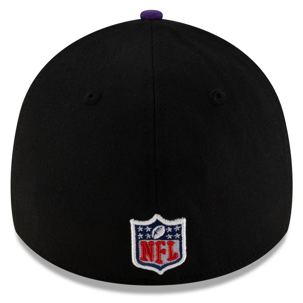Minnesota Vikings New Era 2025 NFL Draft 39THIRTY Flex Hat - Black/Purple - NFL