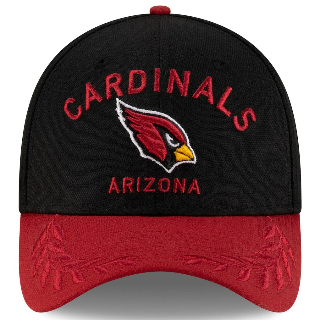 Arizona Cardinals New Era 2025 NFL Draft 39THIRTY Flex Hat - Black/Cardinal - NFL