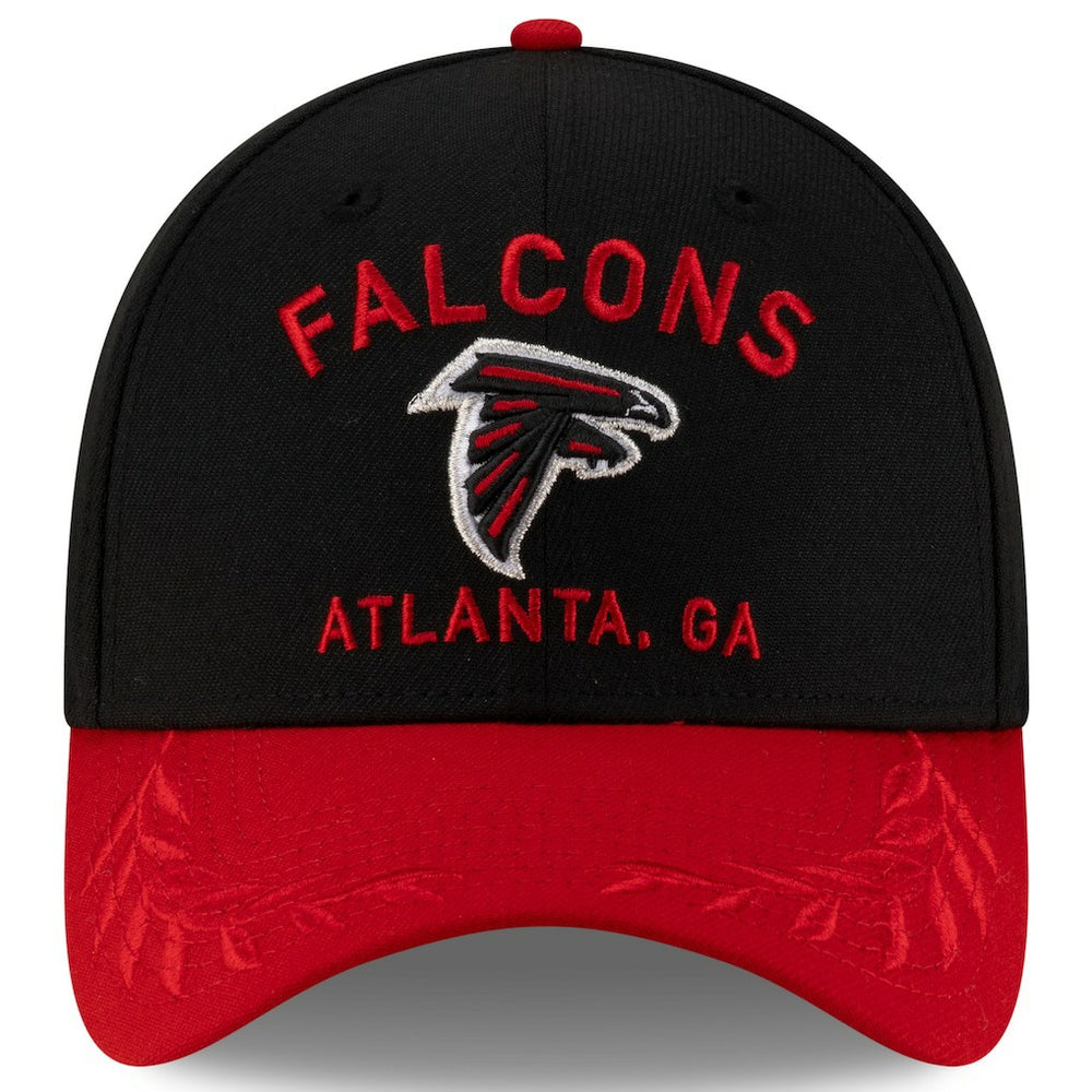 Atlanta Falcons New Era 2025 NFL Draft 39THIRTY Flex Hat - Black/Red - NFL
