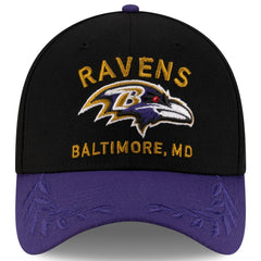Baltimore Ravens New Era 2025 NFL Draft 39THIRTY Flex Hat - Black/Purple - NFL